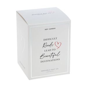 Bramble Bay Beautiful Destinations Passionfruit & Pomegranate Soy Candle 300g