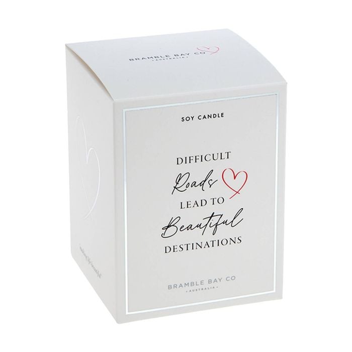 Bramble Bay Beautiful Destinations Passionfruit & Pomegranate Soy Candle 300g