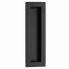 Lemaar 150 x 50mm Black Rectangular Flush Pull