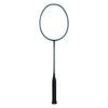 Li-Ning Super Force 85 Plus Graphite Unstrung Badminton with Full Racket Cover (Black/Blue/Silver)| Maximum String Tension 28lbs