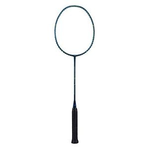 Li-Ning Super Force 85 Plus Graphite Unstrung Badminton with Full Racket Cover (Black/Blue/Silver)| Maximum String Tension 28lbs