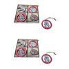 2x 8pc Urban Renee Treml Wombats Koalas Christmas Gift Box 6cm Brown/Red