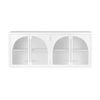 Charles 178cm Sideboard Modern 4 Door Storage Cabinet Unit White