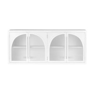 Charles 178cm Sideboard Modern 4 Door Storage Cabinet Unit White