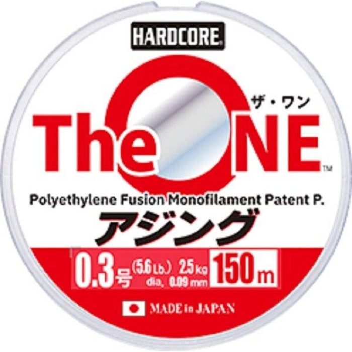 Duel The One 150m Polyethylene Fusion Light Game Ajing Fishing Line  5.6lb (PE 0.3)