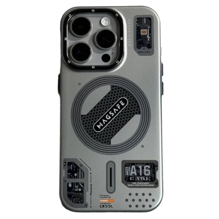Soka A16 Megnetic Magsafe Case (suits Iphone 16 Pro Max) - Grey
