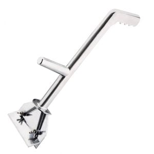 Jantex Heavy Duty Grill Scraper Stainless Steel Ergonomic Handle 115x152x407mm Commercial Kitchen Cleaning