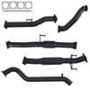 Ignite Exhausts Turbo Back For Toyota Hilux 3l D4d 3" No Cat With Hotdog 409 Stainless Steel