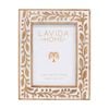 Lvd 5x7 Inch Cinque Luxe Table/wall Decor Picture/photo Frame 25x20x2cm