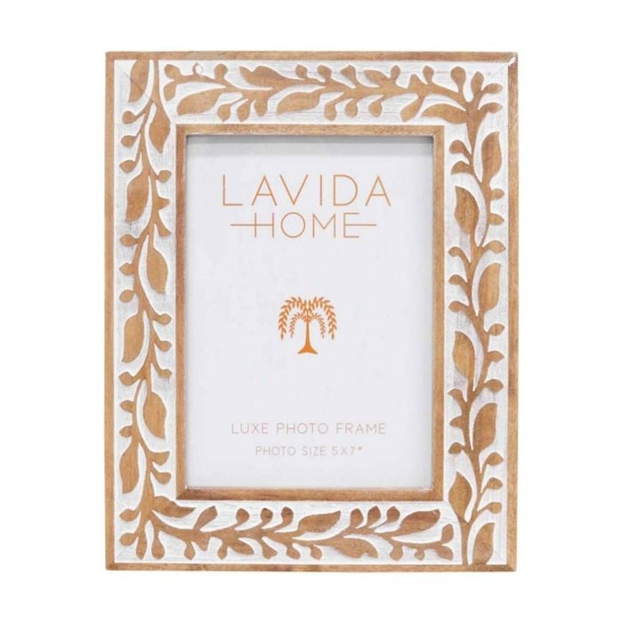 Lvd 5x7 Inch Cinque Luxe Table/wall Decor Picture/photo Frame 25x20x2cm