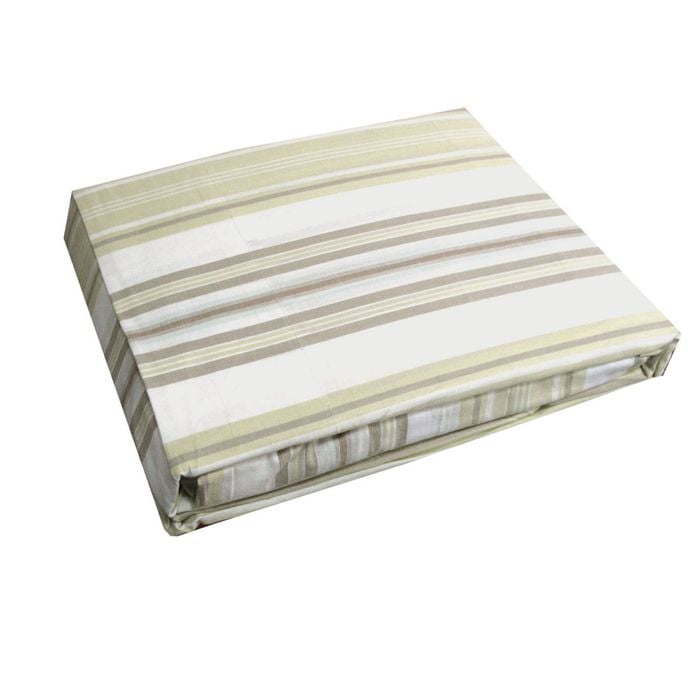 Bloomington Jason Stripes 100% Cotton Sheet Set Double