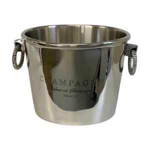 SS Collective Oval Champagne/Drinks Bucket With Ring Handles 35x23cm