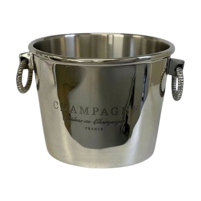 SS Collective Oval Champagne/Drinks Bucket With Ring Handles 35x23cm