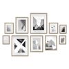 Gallery Wall Set - 10 Natural Oak Photo Frames