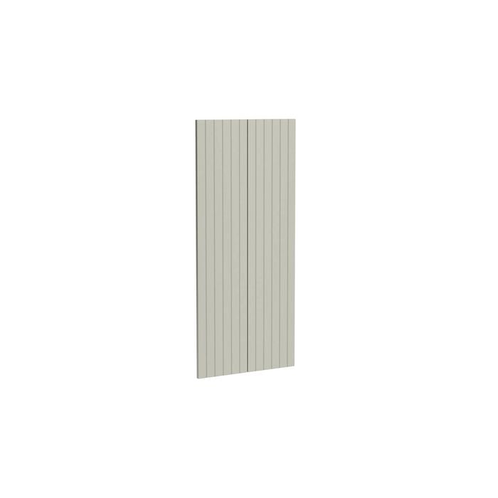 Kaboodle 600mm Pistachio V-Groove Medium Pantry Doors - 2 Pack