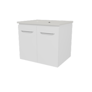 New England Joinery 600mm Grandeur Alpha Top Wall Hung Vanity