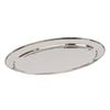 Oval Stainless Steel Serving Platter - 50cm x 35cm