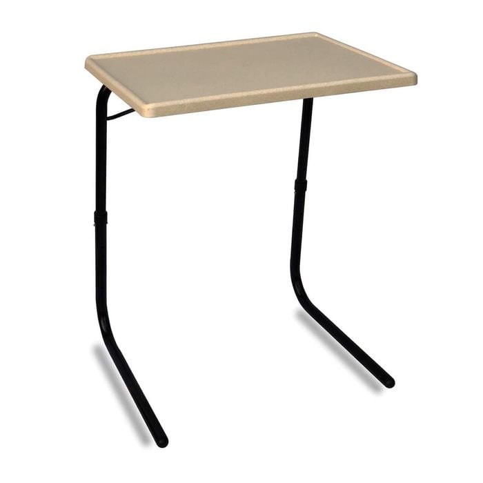 TABLE BUDDY 52.50x40x73cm Adjustable Folding Table - Marble