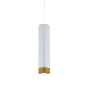 Telbix Dakota Contemporary Pendant Hanging Lamp Light Aluminium White Oak