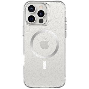 Icoverlover For Iphone 16 Pro Max Case Compatible With Magsafe Glitter Clear