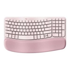 Logitech Wave Keys Wireless Ergonomic Keyboard - Rose [920-012514]