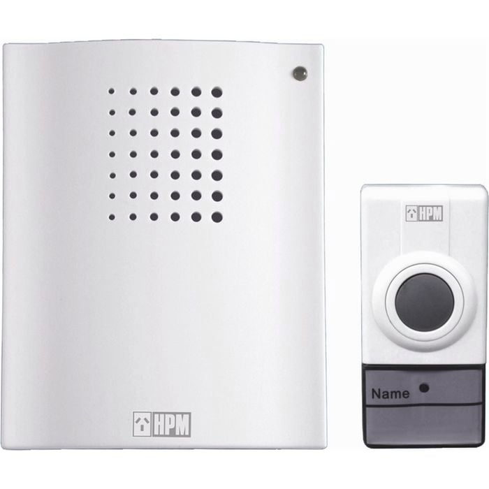 HPM Wireless Digital Door Chime White