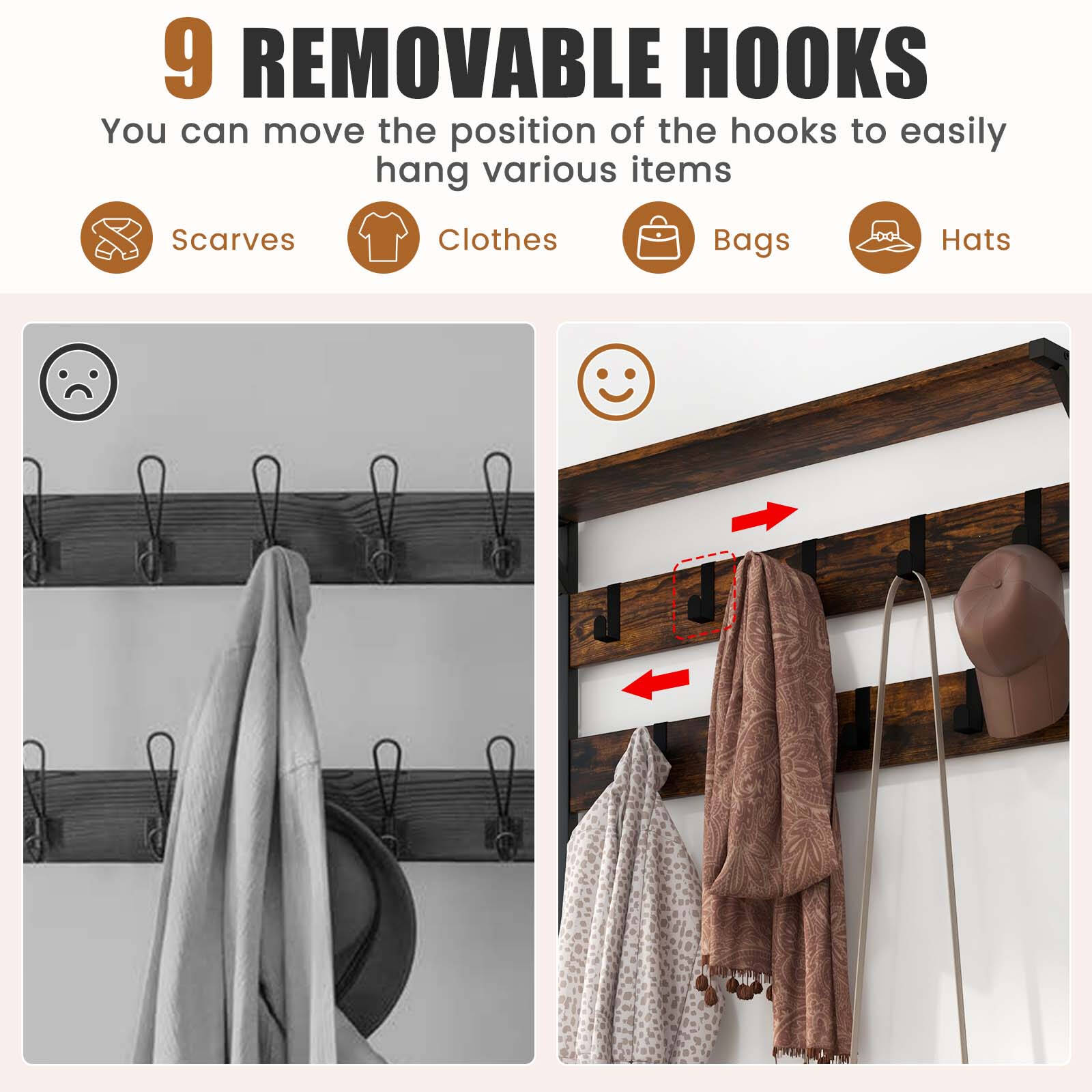 Wall mounted clothes rack bunnings sale