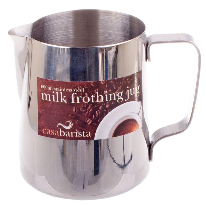 Casa Barista 600ml Stainless Steel Milk Frothing Jug