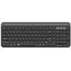 Rechargeable Wireless Bluetooth Keyboard Tablet Holder - Black