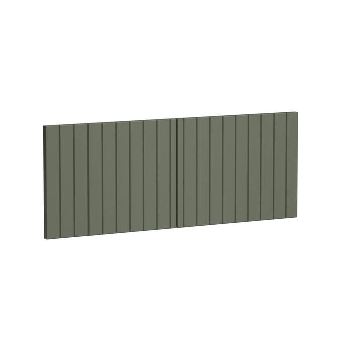 Kaboodle 950mm Saltbush V-Groove Overhead Doors - 2 Pack