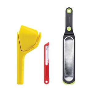 Dreamfarm Cocktail Set, Lemon Fluicer, Sharple Peeler and Ozest Grater and Zester