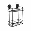 Naleon Black Suction Works 2 Tier Rectangular Basket