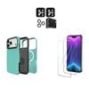 Icoverlover For Iphone 17 Pro Max Case Compatible With Magsafe Tough Mint + 2x Screen + 2x Camera Lens Protectors
