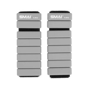 Smai Weighted Ankle / Wrist Bracelets 0.5kg (pair) - Grey -