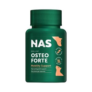 NAS OsteoForte Mobility Support Supplement for Dogs & Cats 60 Caps