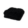Bloomington Lucia Nutural Collection Shaggy Throw Rug 127 x 152cm Black