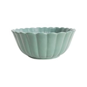 Belle Bayleaf 21cm Ceramic Soup Bowl Round - Green