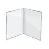 Unigift Inspire Vertical Double Picture Photo Frame 10x15cm Clear