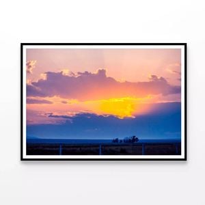 Grassland at Sunset  Print 100% Australian Made 120x90cm  (Poster)