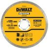 DeWALT 125 x 22.23mm Continuous Tile / Ceramics Diamond Wheel Blade DT3736-XJ