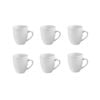 Trenton Bevande Coffee Mug 400ml Set 6 - Bianco White