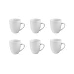 Trenton Bevande Coffee Mug 400ml Set 6 - Bianco White