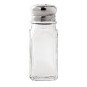 Olympia Salt And Pepper Shakers Nostalgic 12 Pack 100mm X 40mm 59ml Glass Stainless Steel Commercial Catering Tableware