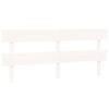 vidaXL Bed Headboard Bedroom Furniture Bed Header White 184 cm