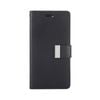 Goospery Rich Diary Case for iPhone 14 Pro Max - Black