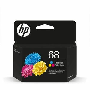 Hp 68 Original Inkjet Ink Cartridge - Tri-colour, Cyan, Magenta, Yellow - 1 Pack - 120 Pages