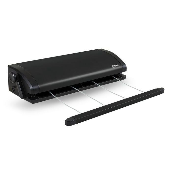 Daytek Anthracite Black Retractable Clothesline - 4 Line