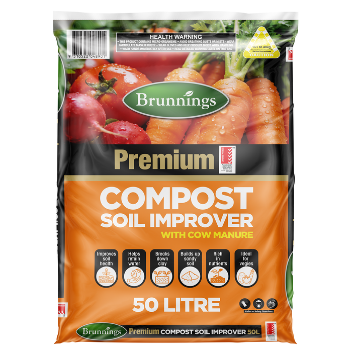 Brunnings 50L Premium Compost Soil Improver