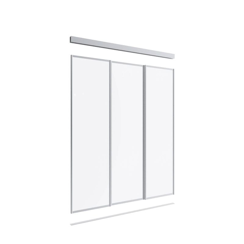 Lugna 2100 x 1800mm 3 Door Glass Opti-Panel Package