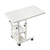 Familand Standing Desk Height Adjustable Home Office Tables in White